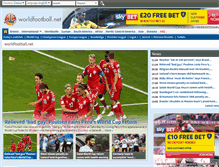 Tablet Screenshot of gre.worldfootball.net