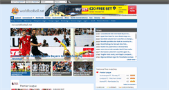 Desktop Screenshot of nor.worldfootball.net