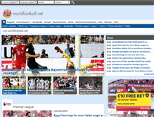 Tablet Screenshot of nor.worldfootball.net
